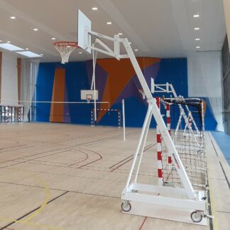 SPORTNOW Panier de Basketball Mural Panier de Basket avec Panier spécial -  70 x 110 x 90 cm - intérieur extérieur : : Sports et Loisirs